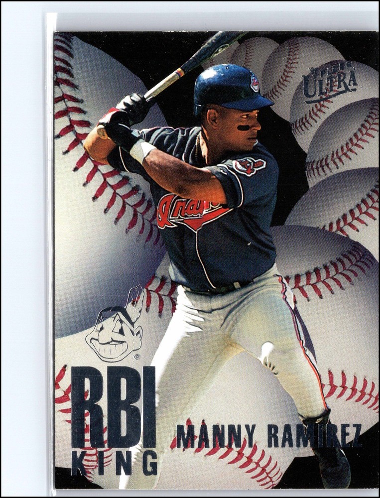 Manny Ramirez 1996 Ultra RBI Kings #6 Cleveland Indians