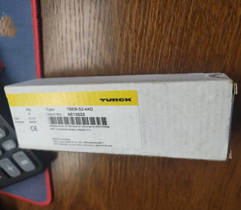 1Pcs New TBEN-S2-4AO 6814028 Via DHL or Fedex 90Days Warranty #F22