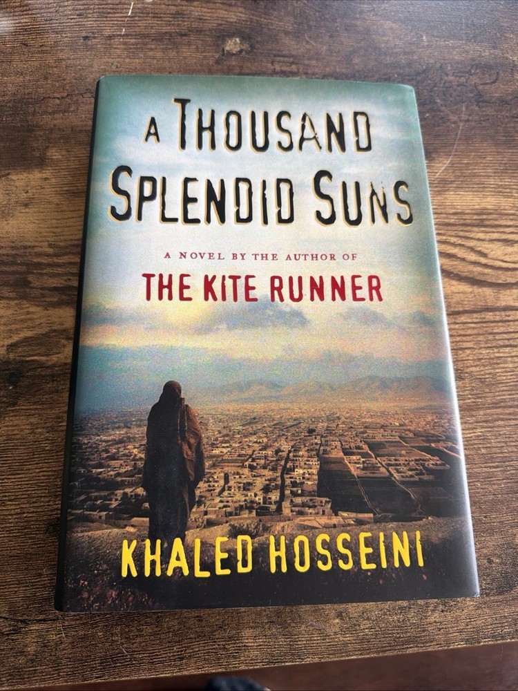 A Thousand Splendid Suns by Khaled Hosseini, Hardcover, Fiction, Dust Jacket