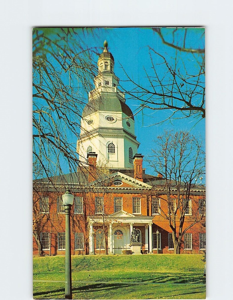 Postcard State House Annapolis Maryland USA