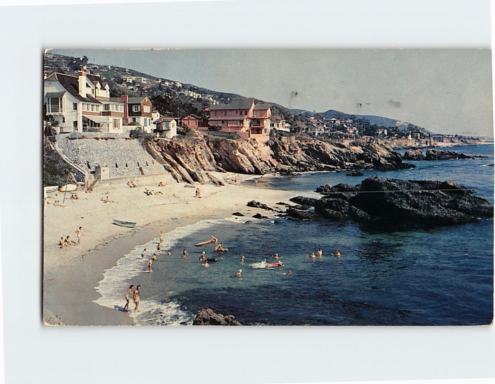 Postcard Romantic and spectacular shore lines Laguna Beach California USA