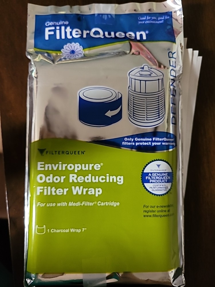 New Genuine Filter Queen Defender Enviropure Odor Reduce Wrap Filterqueen - 7