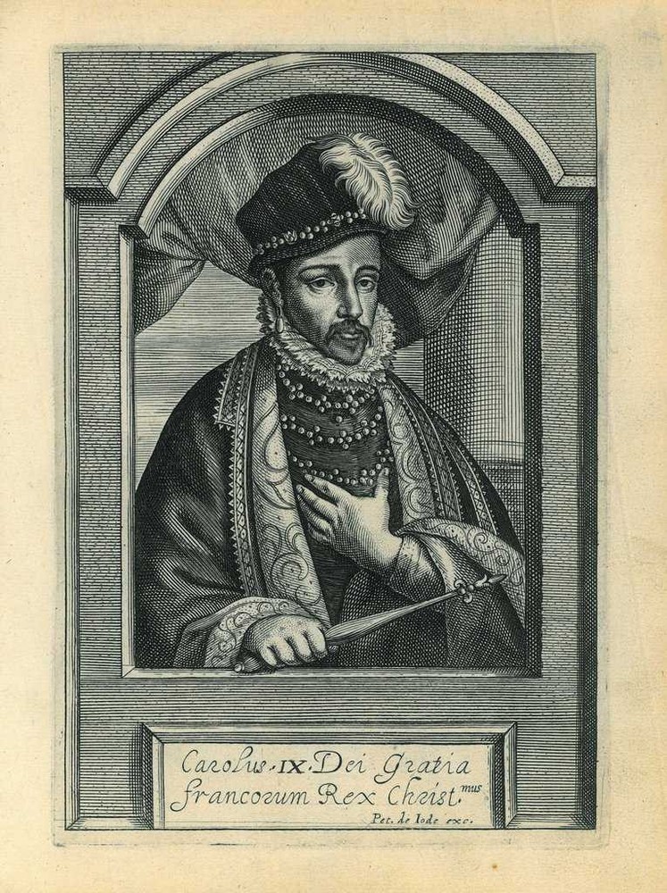 Portrait of Charles IX of France