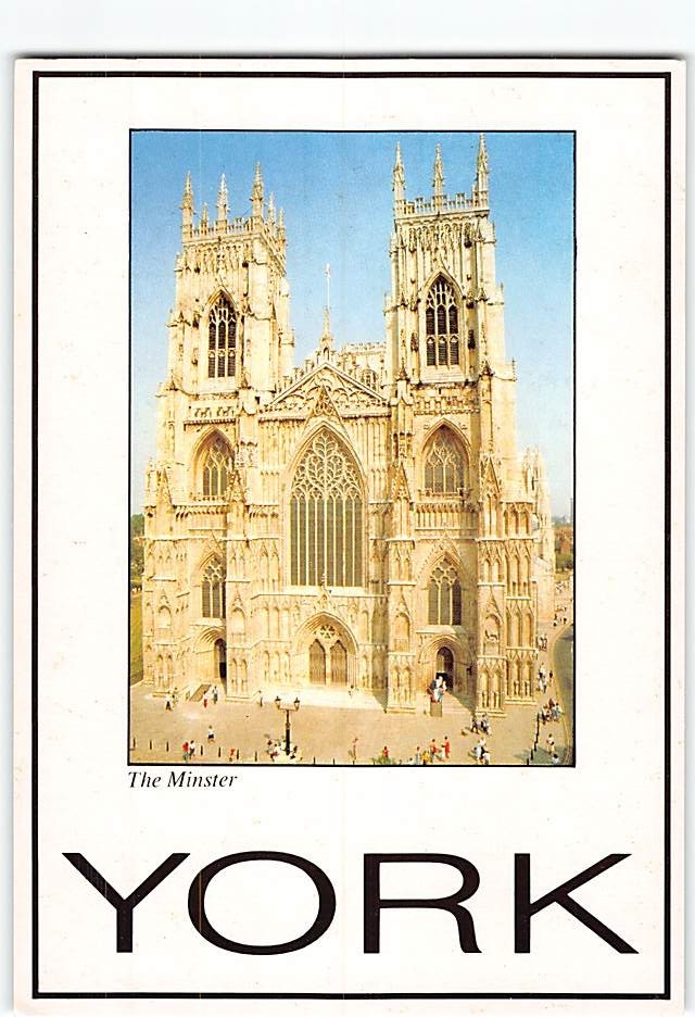 Postcard York Minster York England