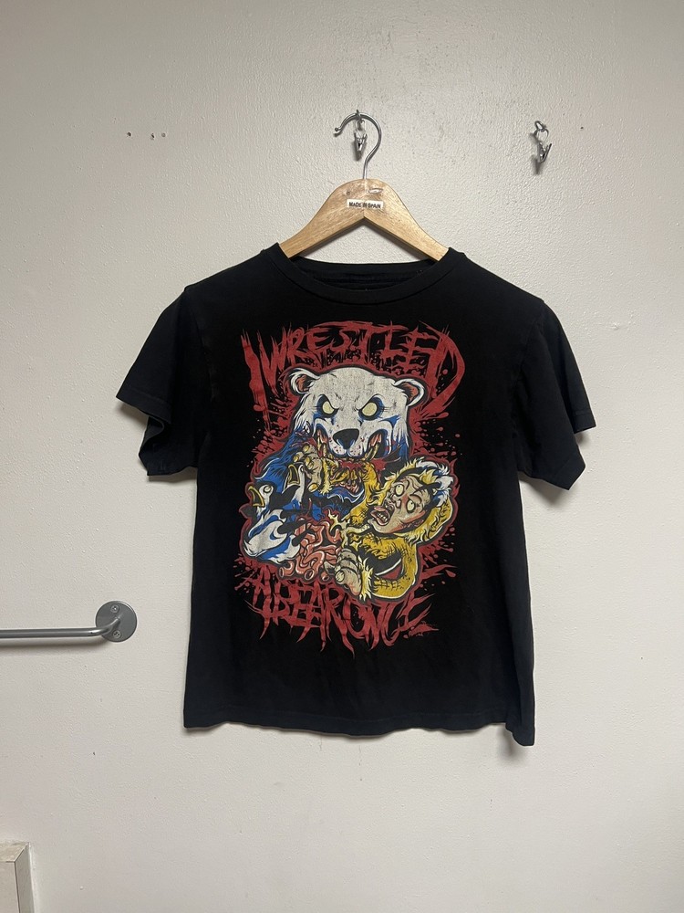 Original I WRESTLED A BEAR ONCE Band T-shirt Xs