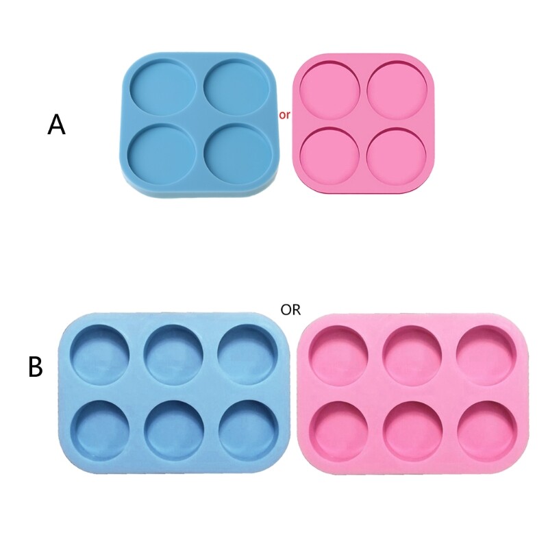 Round Phone Grip Mold Diy Silicone Resin Casting Mold Suitable for Home