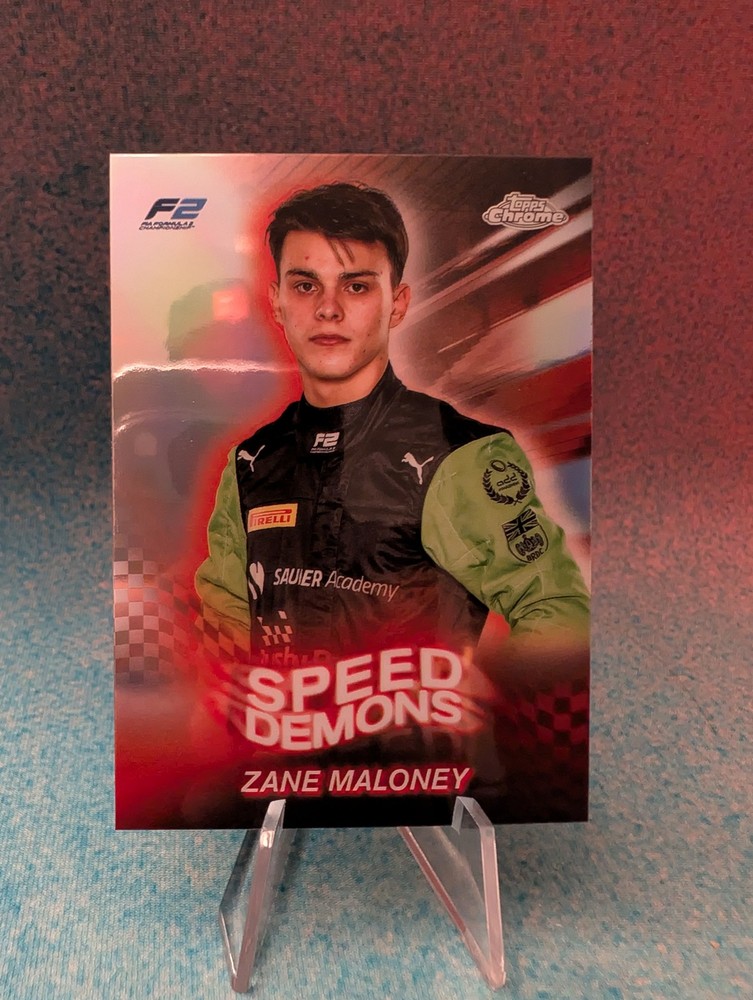 2024 Topps Chrome Formula 1 #SD-25 Zane Maloney Speed Demons