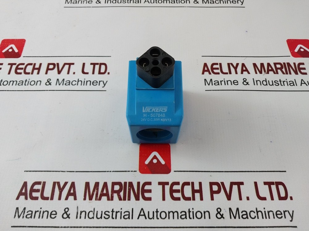 VICKERS H-507848 Solenoid Valve Coil 24V D.C 30W