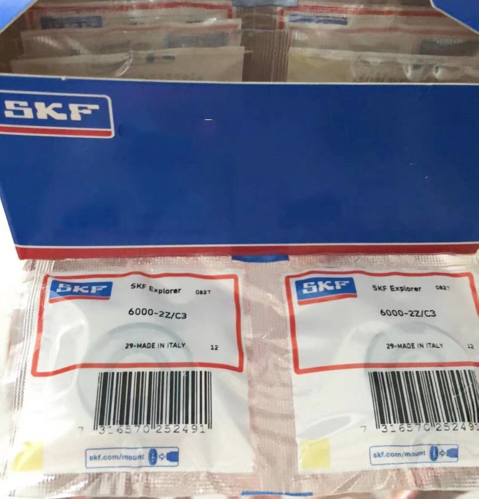 NEW SKF 6000-2Z/C3 Deep Groove Ball Bearing 1PCS #PA