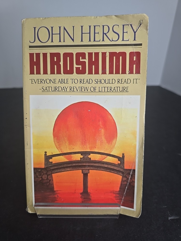 Hiroshima by John Hersey (1989, Vintage Books PB) WWII History Atomic Bomb Japan
