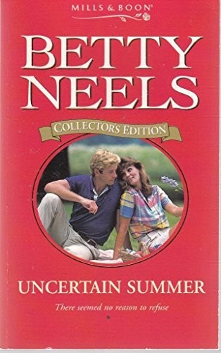 Uncertain Summer (Betty Neels Collector's Editions) by Neels, Betty PaperbackFREE US DELIVERY | ISBN: 0263806952 | Quality Books