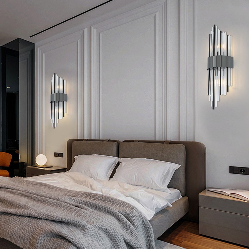 2 Pcs Wall Lights 110V ‎Wall Sconce Modern Lighting Fixture Indoor Wall Lamp