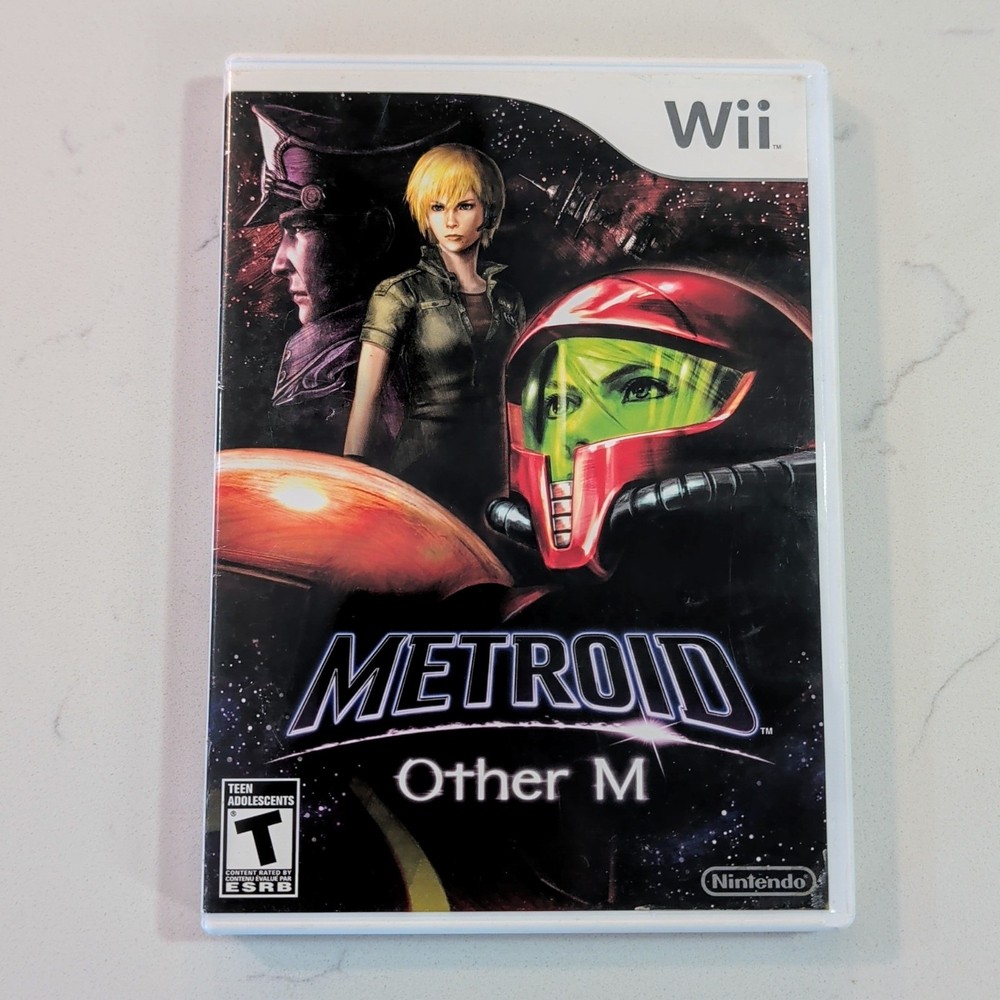 Metroid: Other M (Nintendo Wii, 2010) W/ Manual - Tested & Working
