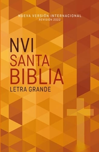 Nvi, Santa Biblia, Revisión 2022, Edición Económica, Letra Grande, Tapa R