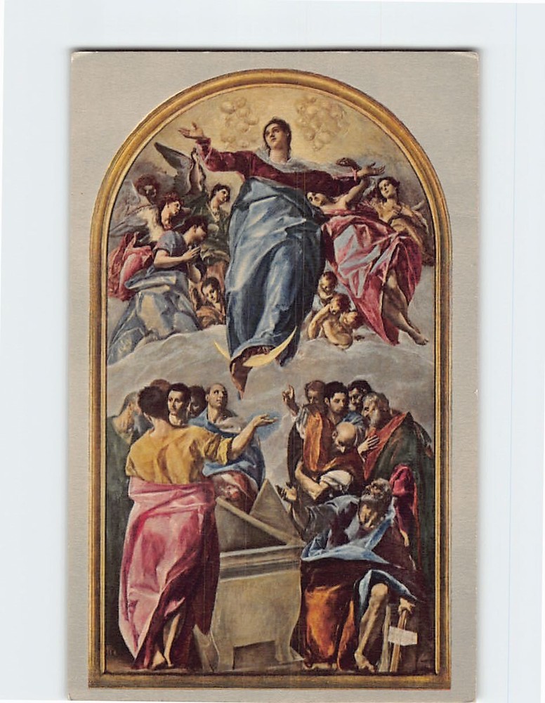 Postcard The Assumption of the Virgin Albert Arnold Sprague Memorial