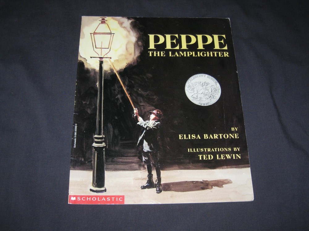 Peppe the Lamplighter  Elisa Bartone Caldecott Honor Book    PB  1993