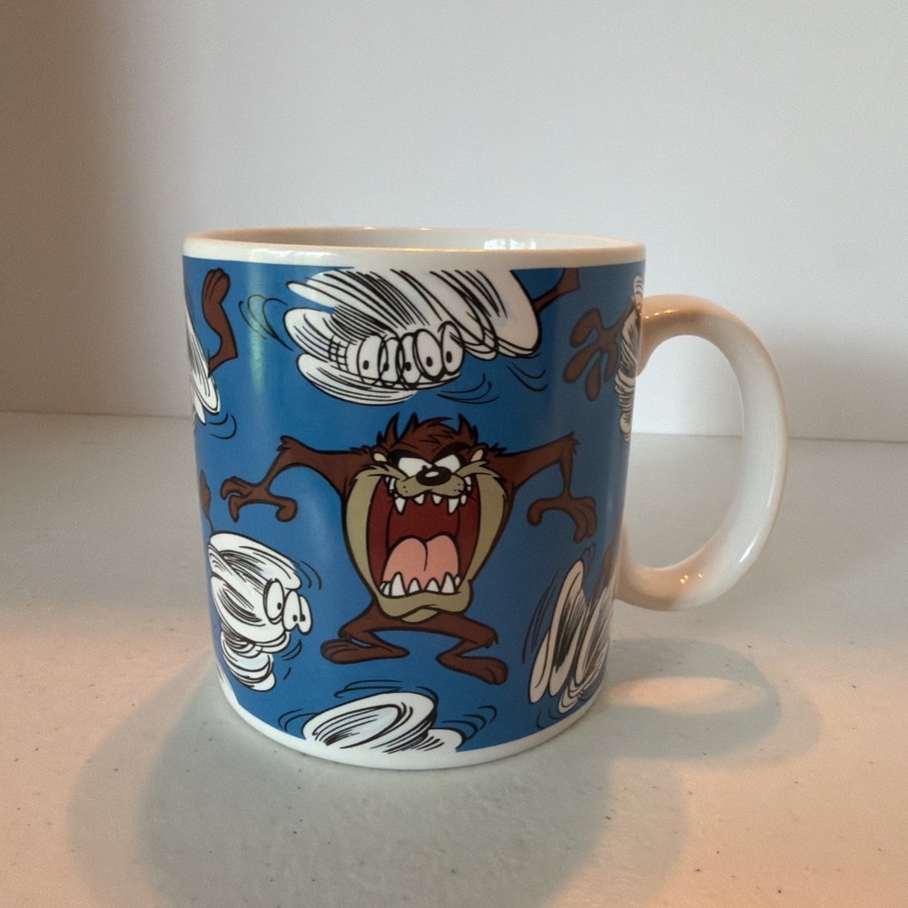 Vintage Taz 1994 Tasmanian Devil Coffee Mug/Cup 12 oz. Looney Tunes Taz