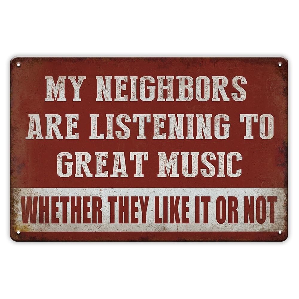 YOYI ART Vintage Tin Signs for Man Cave Garage Decor Men - Funny Retro