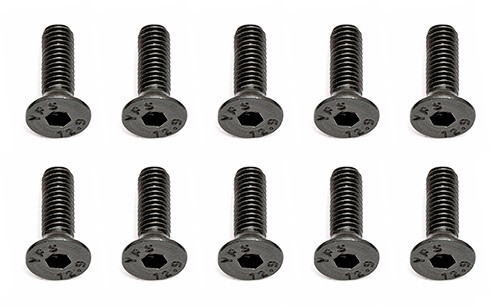 NEW Associated M3 x 10mm Flat Head Hex Screw (10) for RC10B5 / B5M