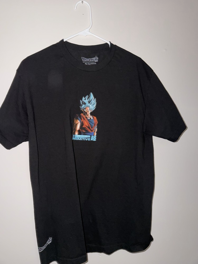 Primitive Apparel Dragon Ball Z Goku Black Graphic Men's Short Sleeve T-Shirt