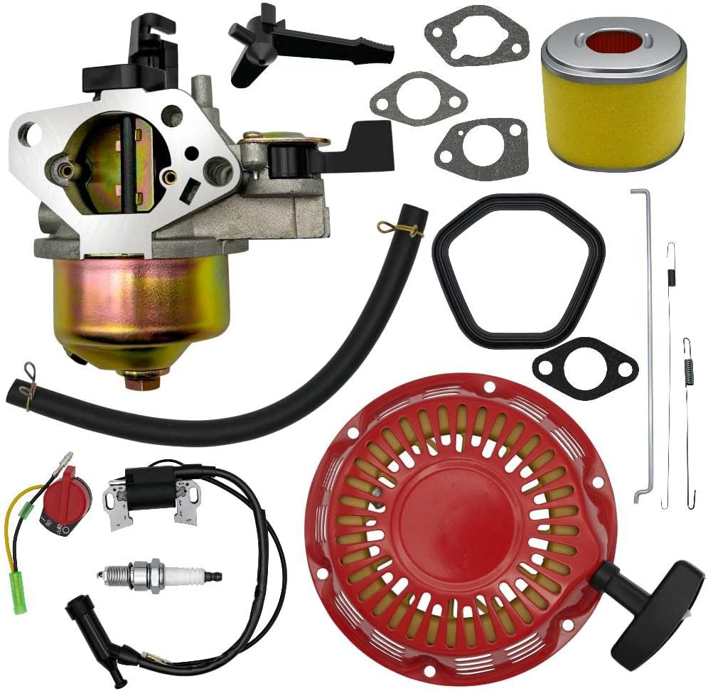 Strongthium GX240 GX270 Tune up Parts Carb Kit for Honda Predator 8.0 9.0 Hp 301