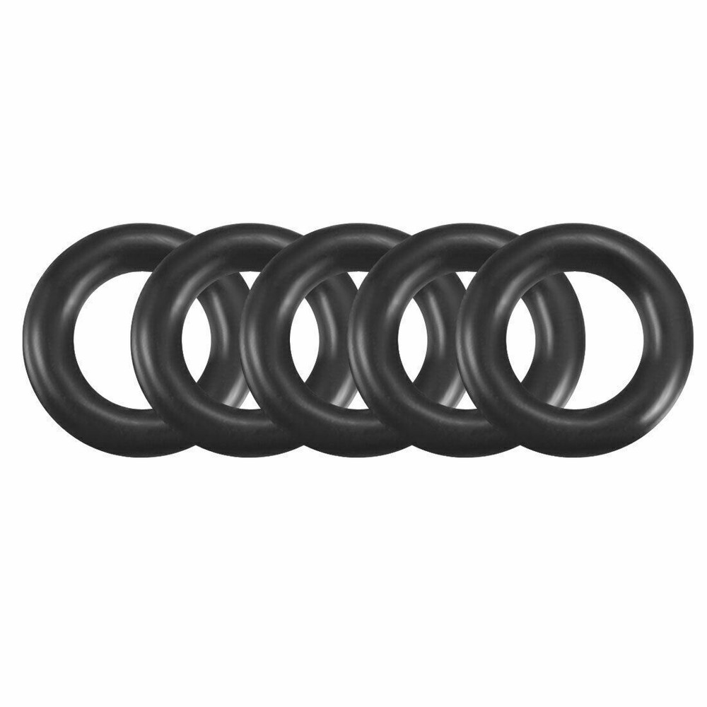 100pcs black 5.5mm x 1.2mm nitrile rubber O ring oil sealing grommets✦KD #F22