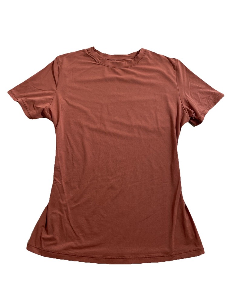 Skims Fits Everybody Shirt Women's Sz Small Polyamide Short Sleeve Stretch Tee