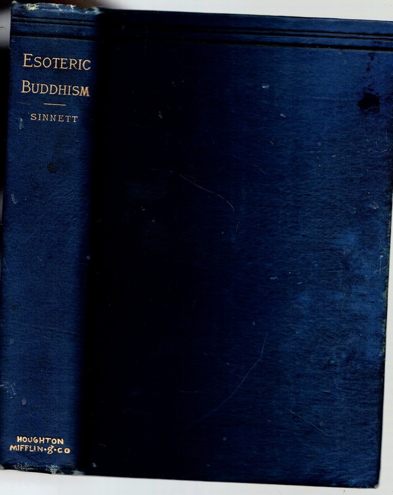 1886 Esoteric Buddhism By Theosophy Master A.p. Sinnett Occult Classic Gift Idea
