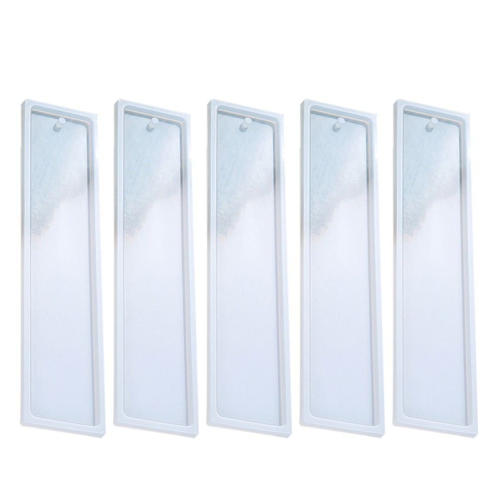 5-piece Bookmark Mold for DIY Resin Casting Craft Supplies