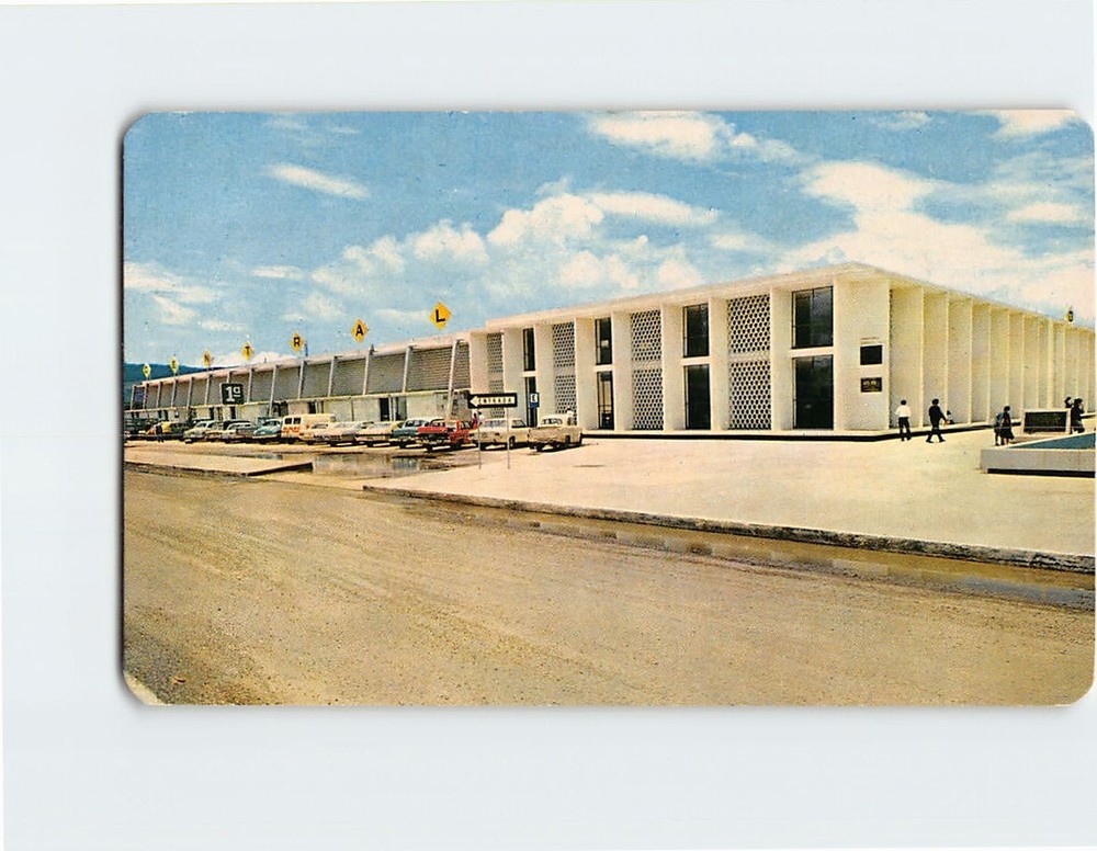 Postcard Omnibus Central Lines San Luis Potosí Mexico