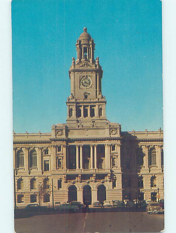 Pre-1980 COURTHOUSE SCENE Des Moines Iowa IA m/09 AE9870