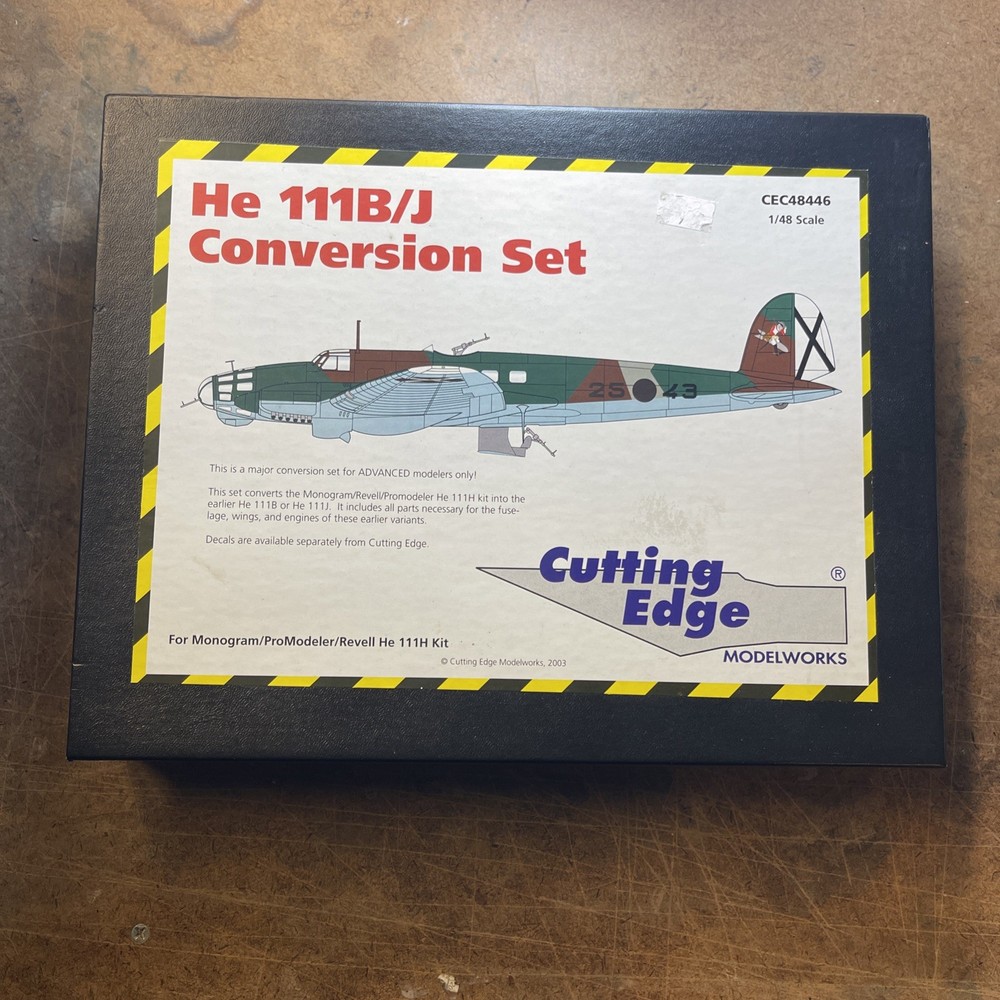 Cutting Edge He 111B/J Conversion Set CEC48446 1:48 Unassembled Airplane Kit New