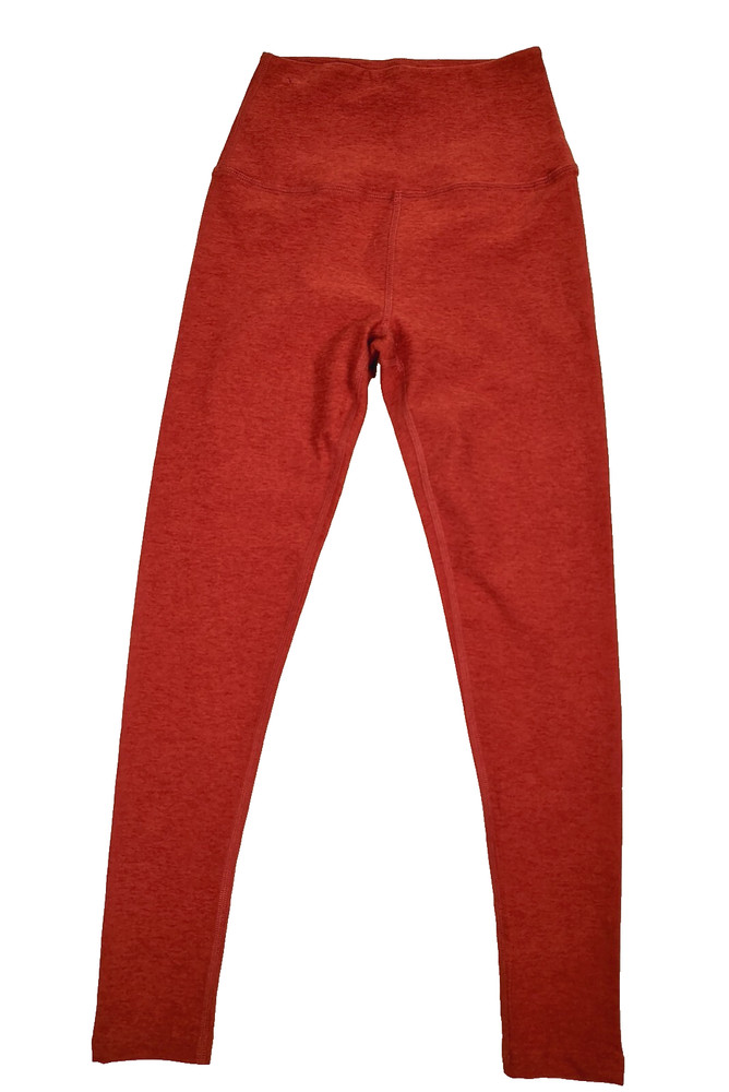 Beyond Yoga Cropped Leggings Size S  Spacedye Brown Orange Stretch