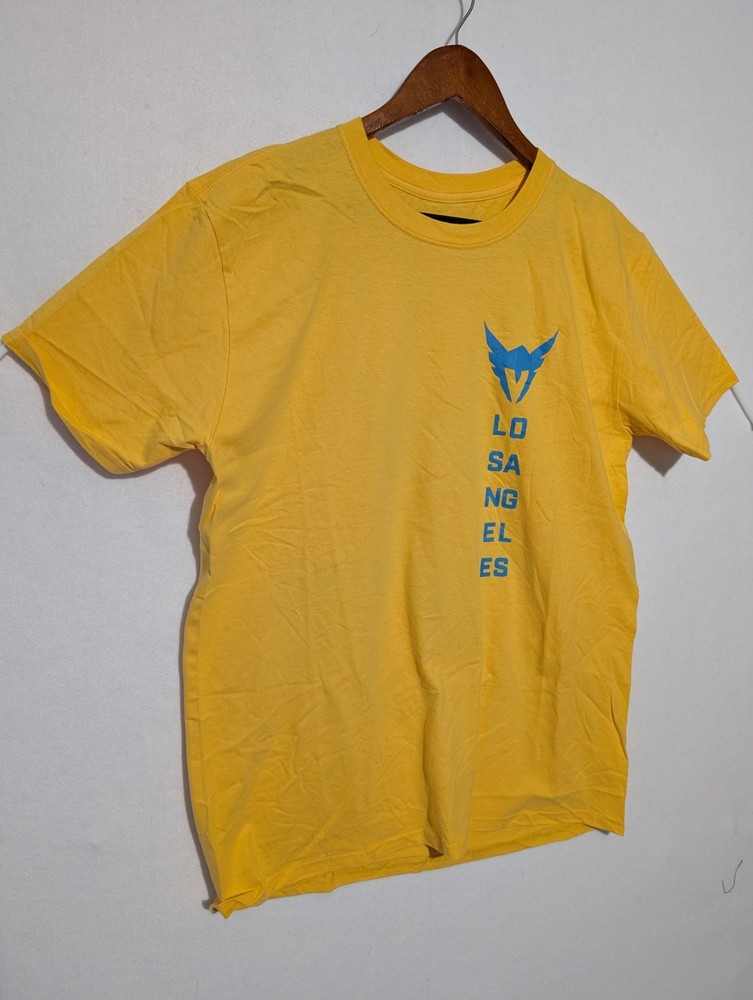 Fanatics Mens Short Sleeve Valiant Overwatch League Tshirt Yellow Large