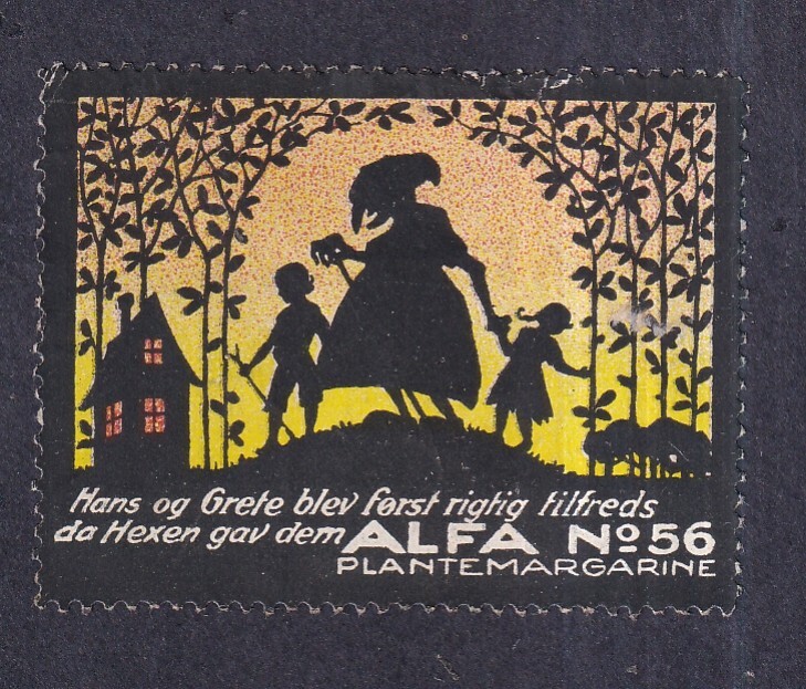 Denmark Poster Stamp  HANS & GRETEL