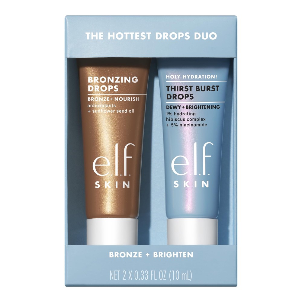 e.l.f. SKIN Holy Hydration Thirst Burst Drops & Bronzing Duo