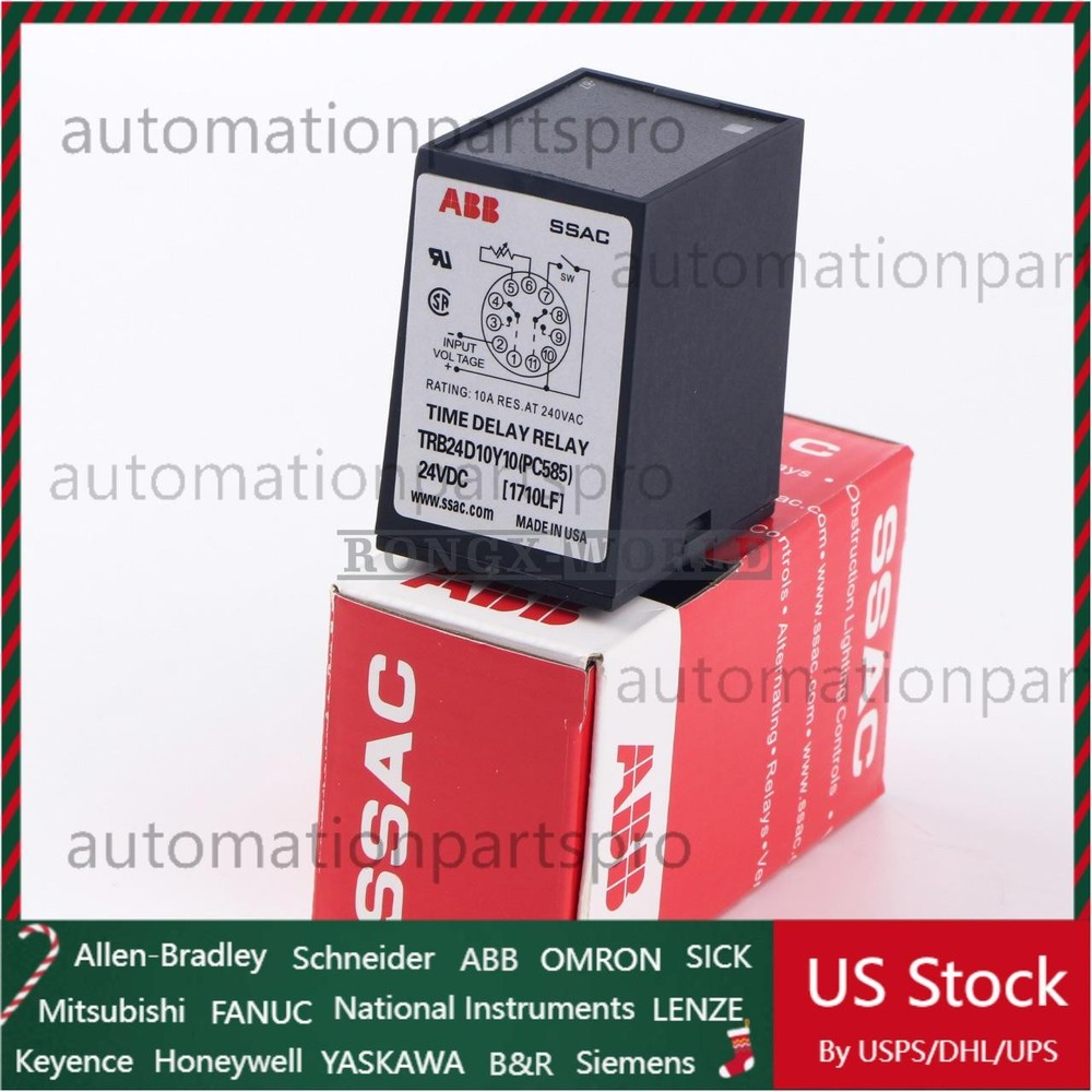 1PC TRB24D10Y10 ABB type time relay New US Free TAX