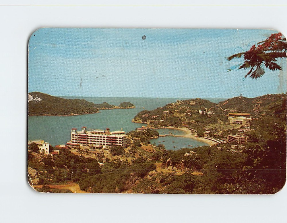 Postcard Hotel Caleta Acapulco Mexico