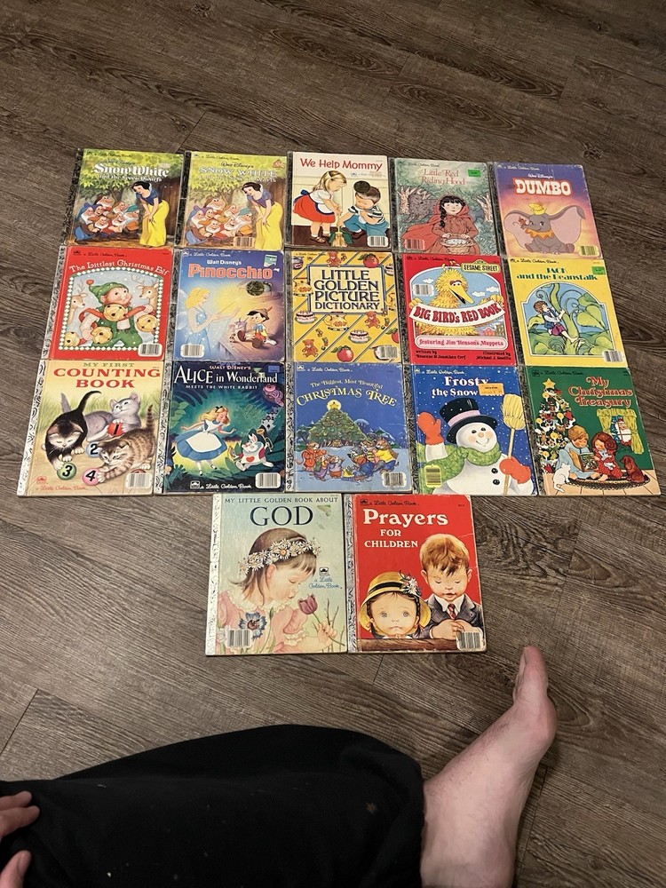 Little Golden Books Lot of 17 Children’s Books