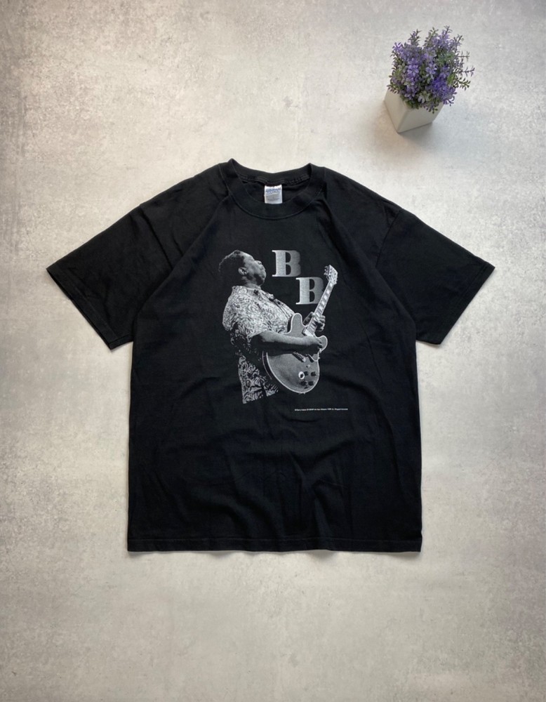 Mens Vintage BB King 1998 Concert Tour Tee T Shirt Size L