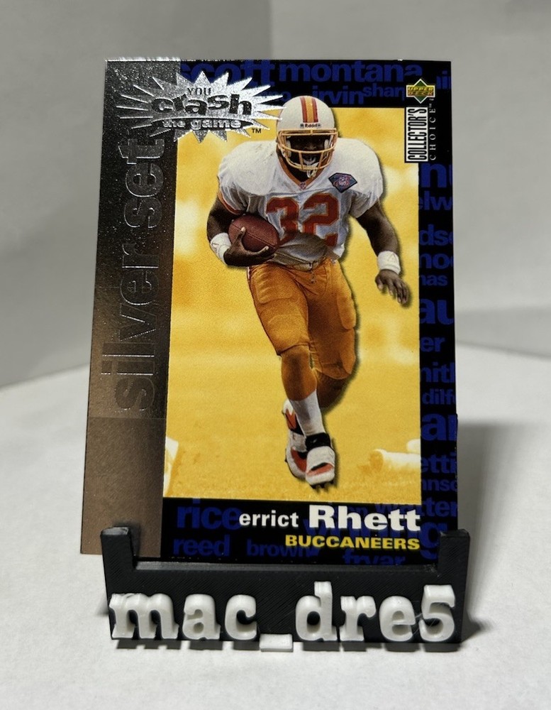 1995 Upper Deck Collector's Choice - You Crash the Game Errict Rhett C20