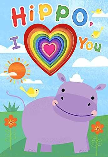 Hippo, I Heart You - Board Book - Board book, by Little Hippo Books - Very Good