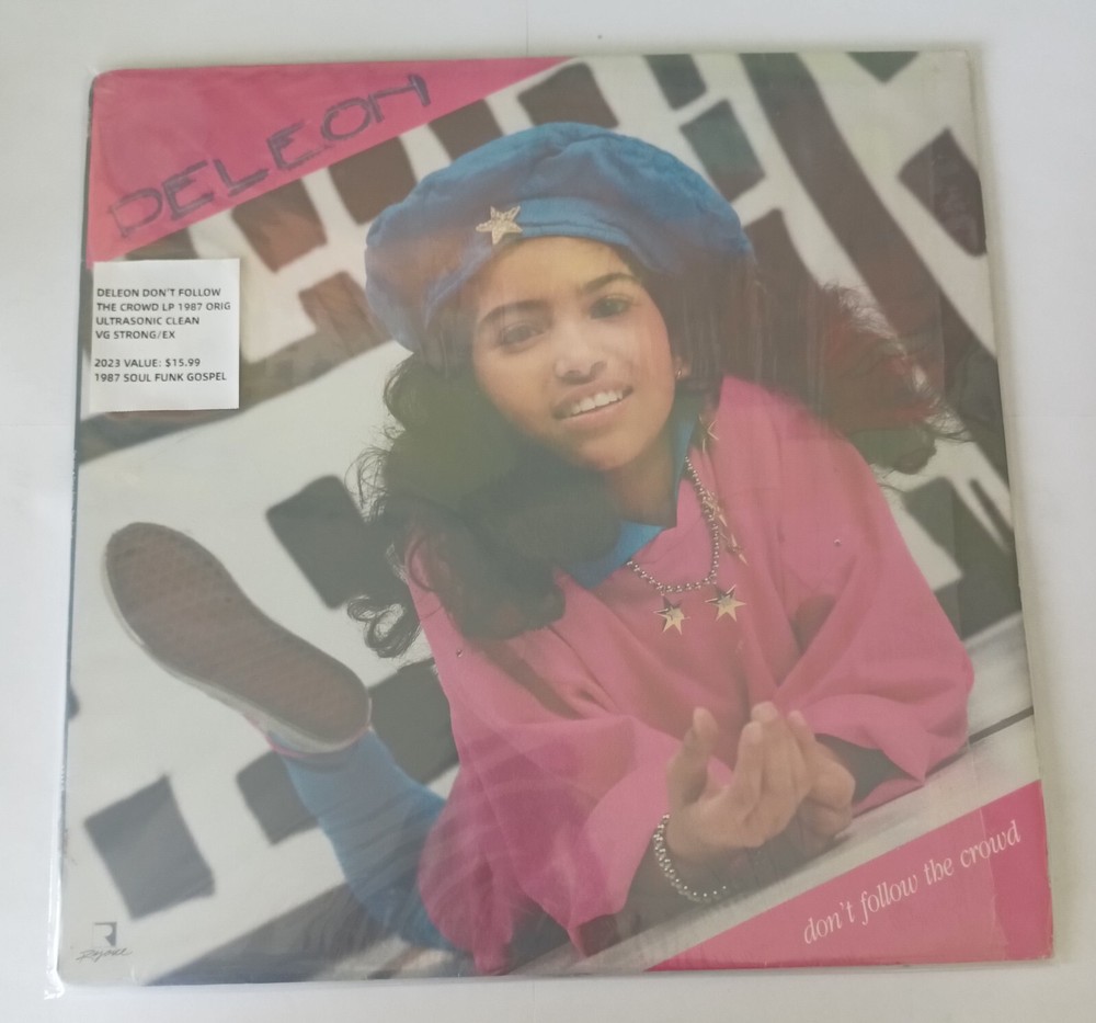 Deleon Don't Follow The Crowd Vinyl Lp 1987 ORIG Ultrasonic Clean VG Strong/EX