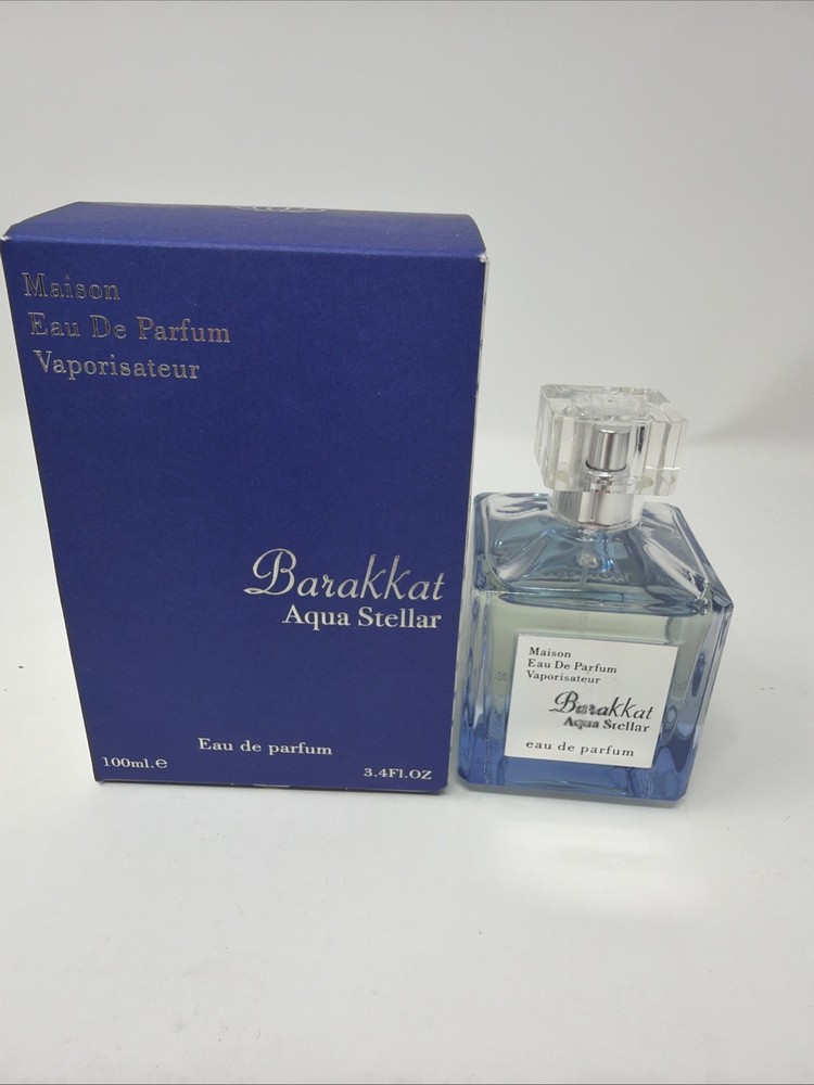 Barakkat Aqua Steller Eau de Parfum by Fragrance World For Unisex 3.4oz