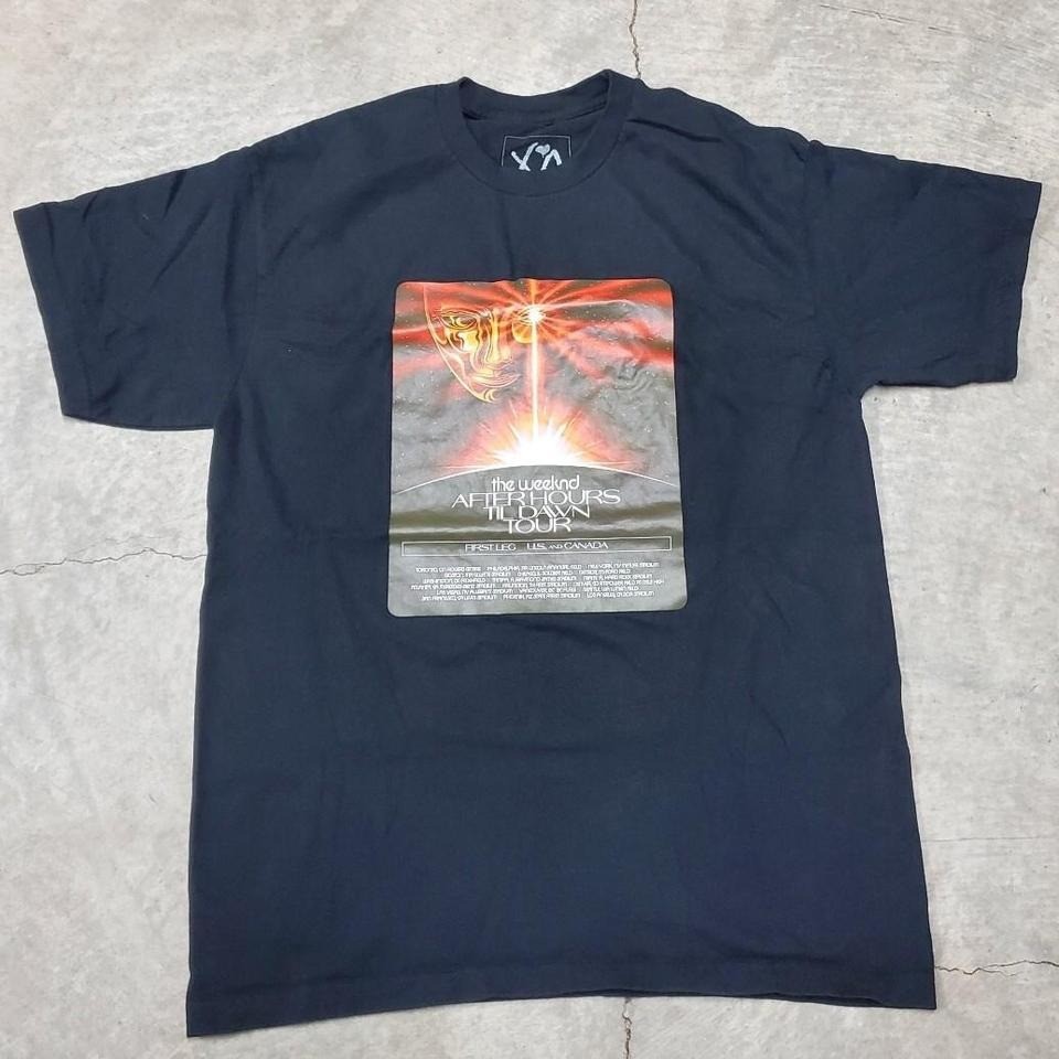 XO The Weeknd After Hours Till Dawn Tour 2020 Black Shirt