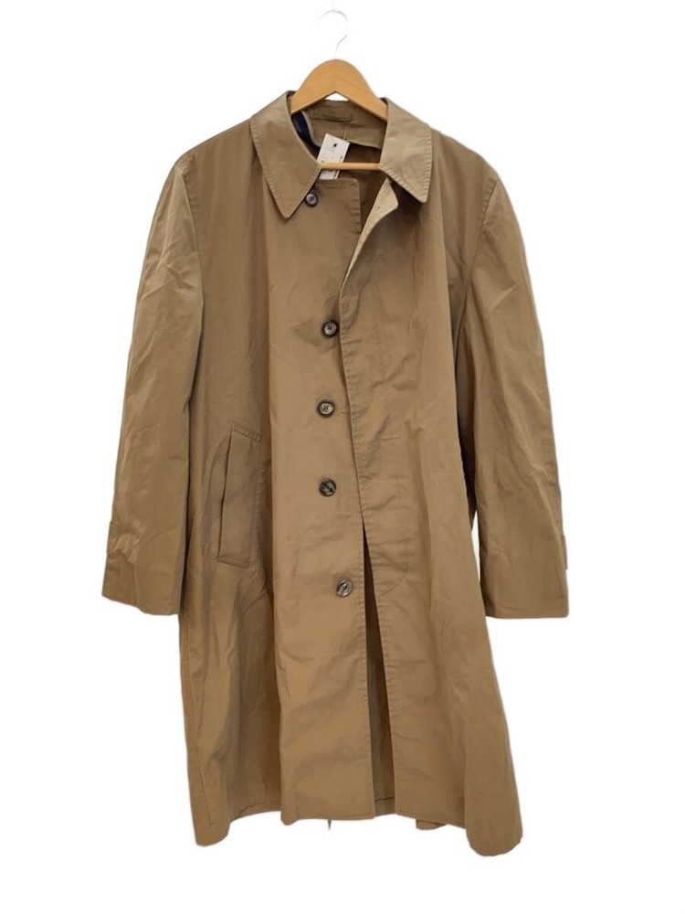 London Fog Stainless Steel Collar Coat/40/Polyester/Brown 1599
