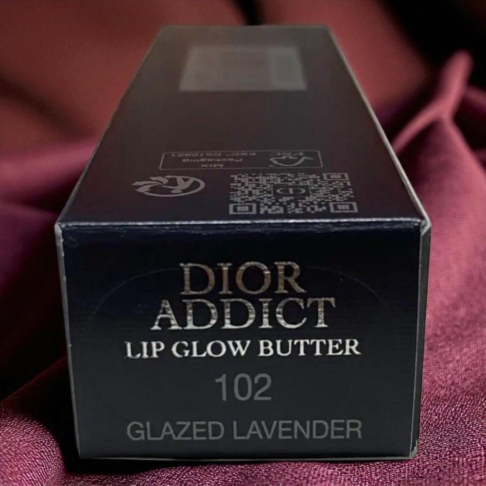Dior Addict Lip Glow Butter in 102 Glazed Lavender Hydrating Shine