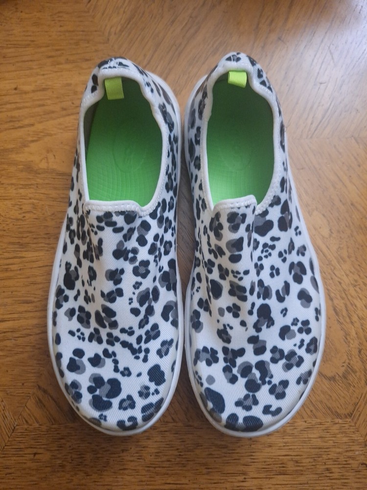Leopard Print Slip On Crocs