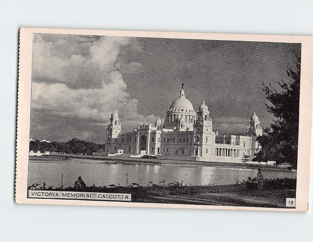 Postcard Victoria Memorial Kolkata India
