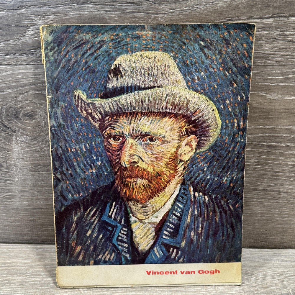 Vintage Vincent Van Gogh Vincent Van Gogh Illustrated Blue PB USA 1958